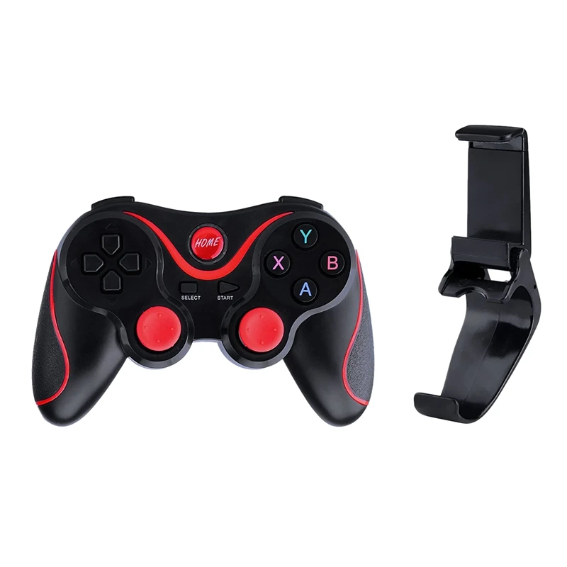 จอยสติ๊กไร้สายบลูทูธจอยควบคุมเกม VR สำหรับ Android IOS ที่ถือเกมมือถือที่ถือเกม