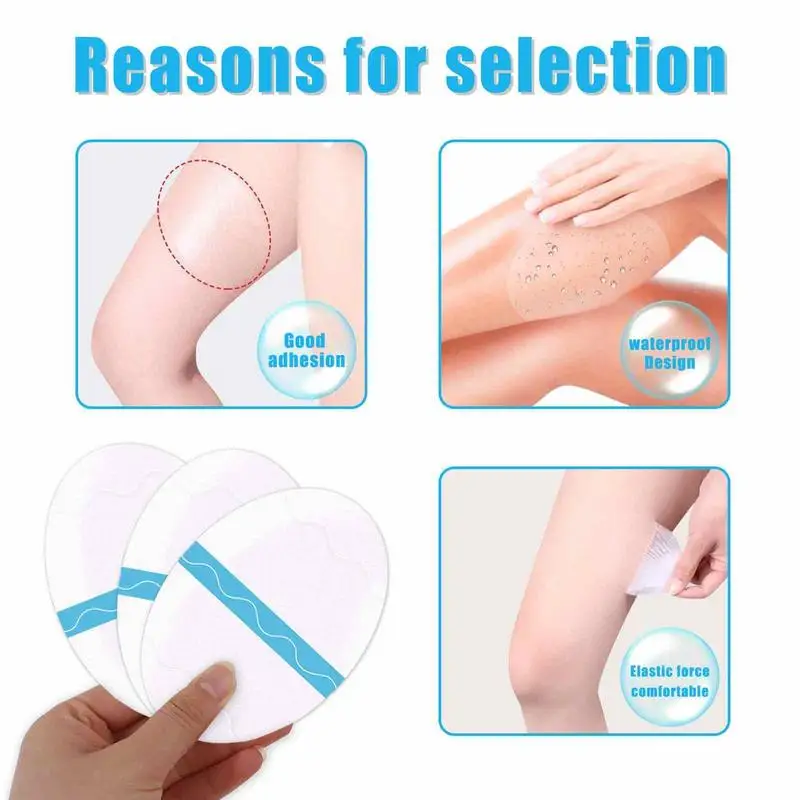 Anti Chafe Thigh Tape 10pcs Inner Thigh Anti-wear Patch Self Adhesive Thigh Lift Tape Multifunctional Thigh Bands Anti Wear