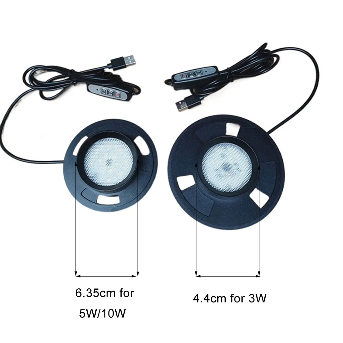 Imagem -04 - Lâmpada de Cultivo de Plantas de Terrário Usb Regulável com Temporizador para Vasos Crescimento de Plantas Internas Suculentas Paisagem de Jardinagem em Miniatura