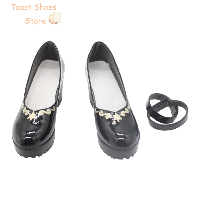 Amamiya Kokoro Cosplay Shoes Vtuber Cosplay Props Halloween Carnival Boots PU Shoes Costume Prop