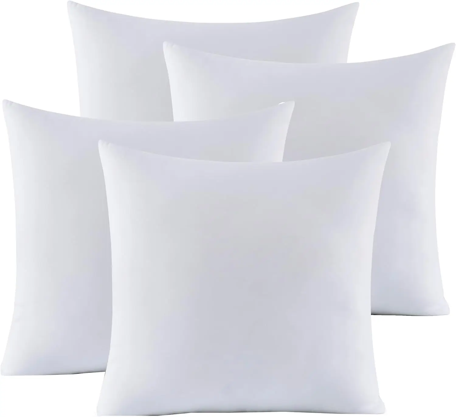 

Set-Cushion Inserts For Decorative Throw Covers Soft & Supportive Pillows For Couch, Sofa, Bed, Or Chair, 4 Pa - 26"" X 26"",