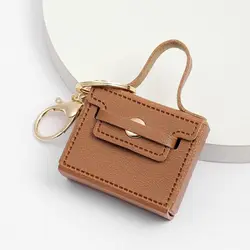 New Kawaii Keychain Small Square Bag Mini Pendant Candy Color Creative DIY Accessories Keychain Car Decoration Gifts