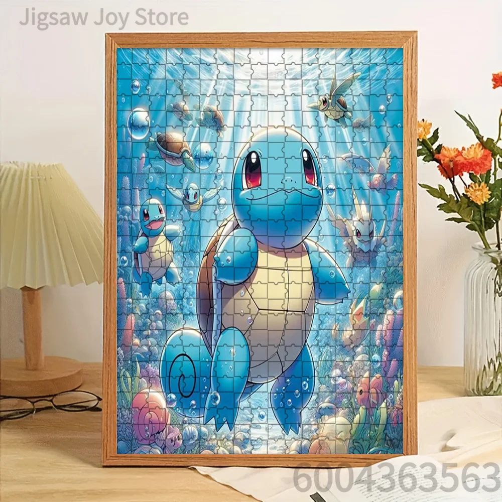 

Paper Jigsaw Puzzle Squirtle Underwater Coral Scene Artwork Brain Teaser