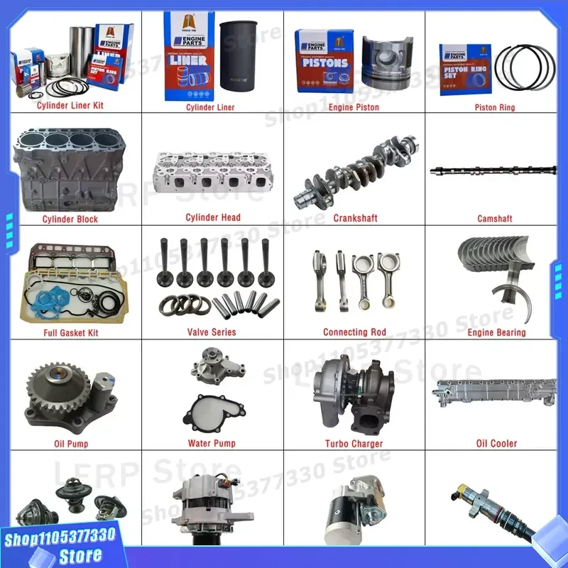 S6R2 Diesel Engine Piston 170mm for 6 Cylinder Mechanical Parts ME37517-30101 37517-30101 Wholesale Replacement Kit Wholesale