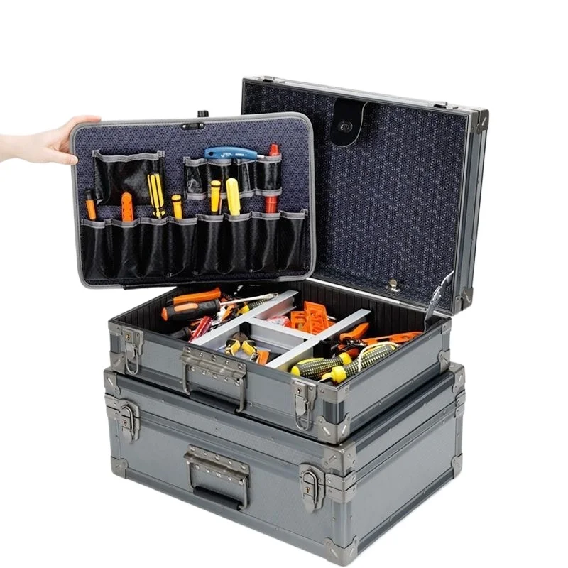 Multifunctional Tool Case Partition Tool Storage Box Removable Partition Hardware Suitcase Maintenance Workers Organize Boxes