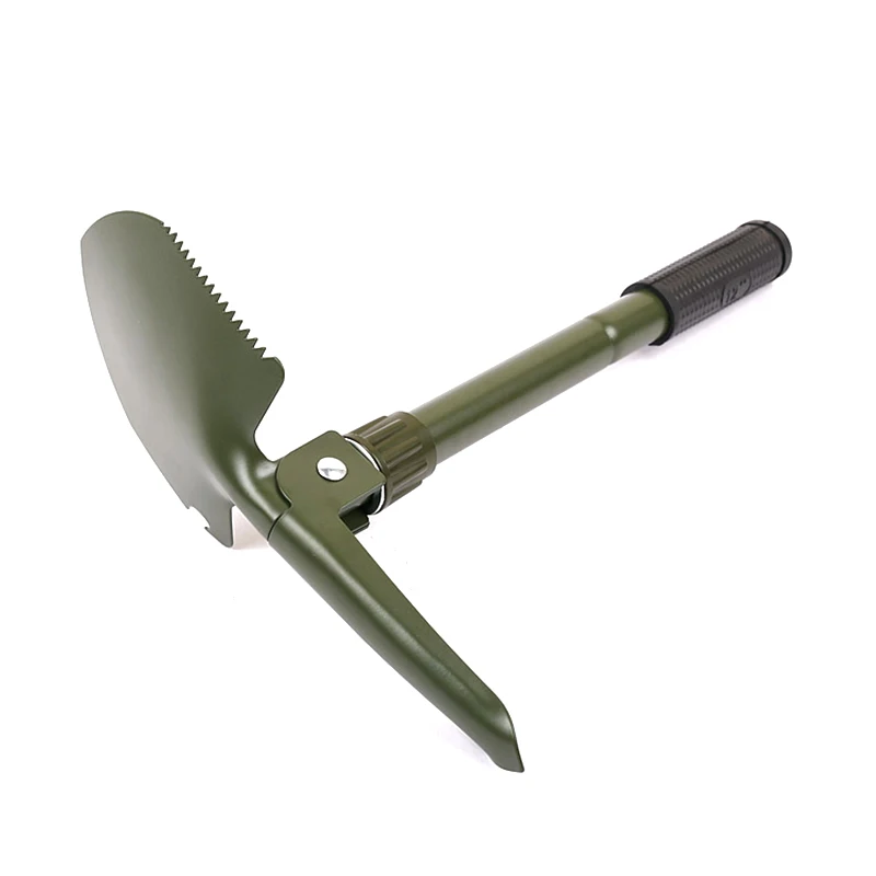 Garden Tools Military Portable Folding Shovel Multifunction Stainless Steel Survival Spade Trowel Camping Outdoor Cleaning Tool