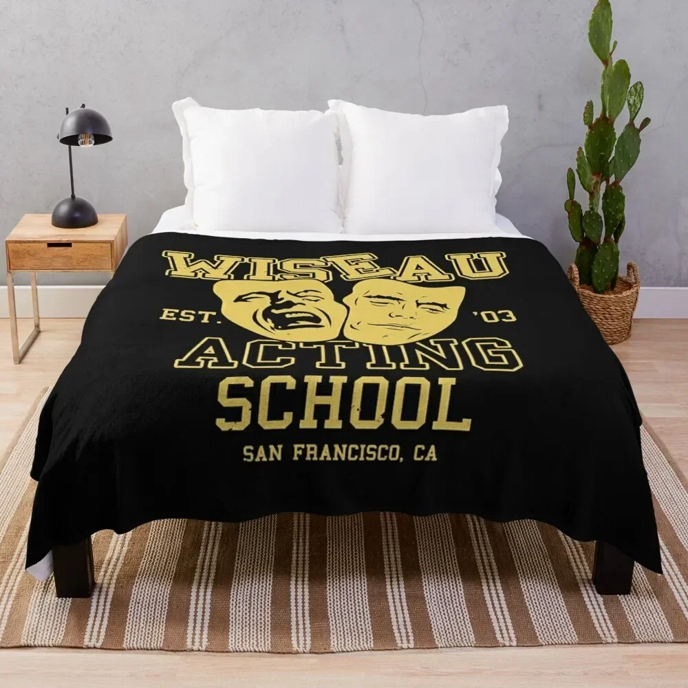 Wiseau Acting School Throw Blanket Luxury Luxury Brand Hairys warm winter Blankets