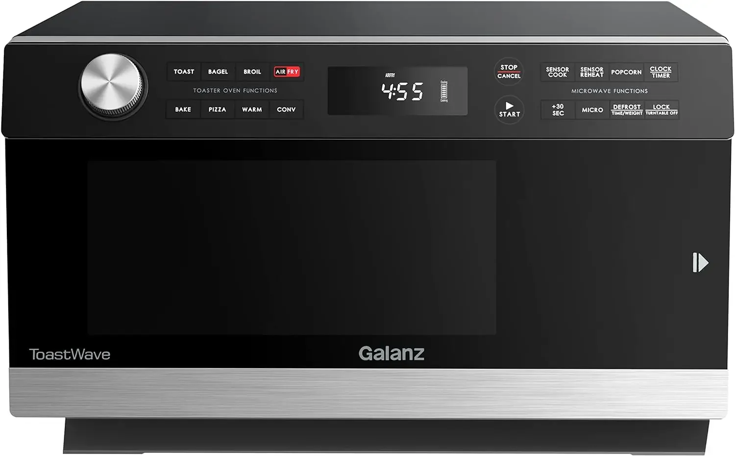 home.GTWHG12S1SA10 4-in-1 ToastWave with TotalFry 360, Convection, Microwave, Toaster Oven, Air Fryer,