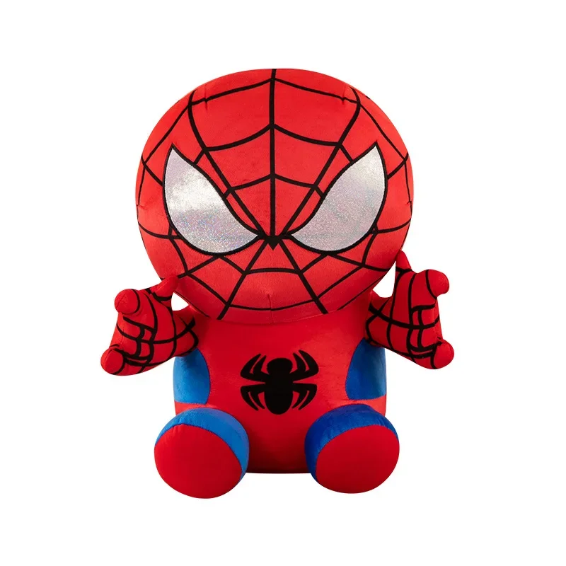 25CM Marvel Movie The Avengers Anime Cartoon Figure Spider Man Riempi giocattoli di peluche Kawaii Simpatiche bambole di pezza Regali di Natale per bambini