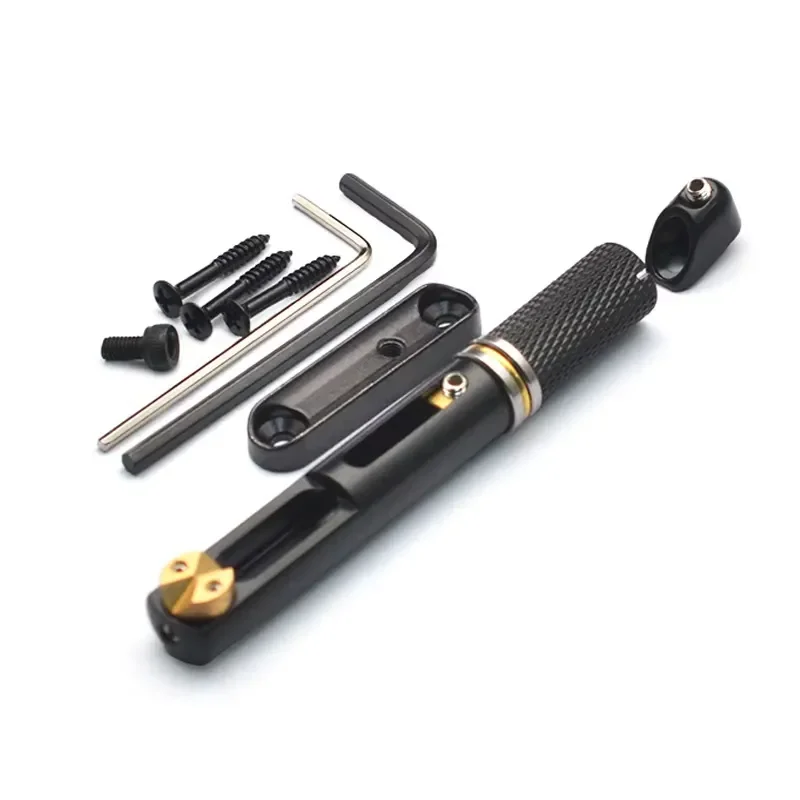 for Headless Electric Guitar Open Bridge Tailpiece High Quality Replacement Parts Accessories String Instrument Hardware Long