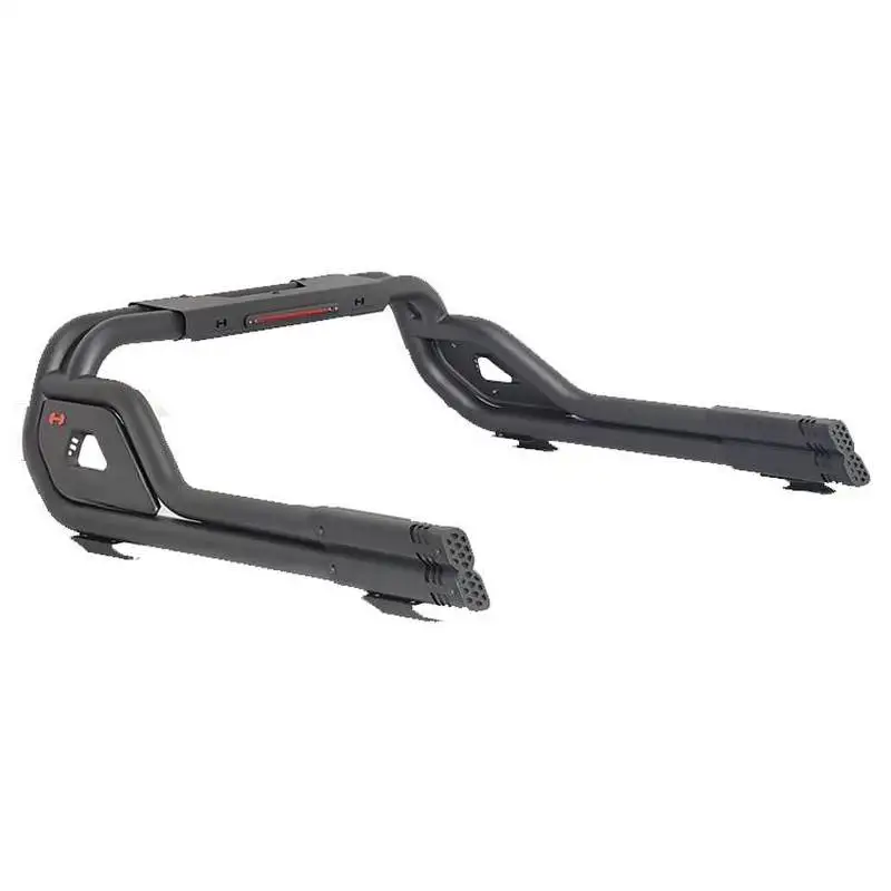 Rear Roll Bar New Car Accsori 4X4 Pick Up Steel Sport Bumper For Pickup Truck -Bolt-On Black Paint