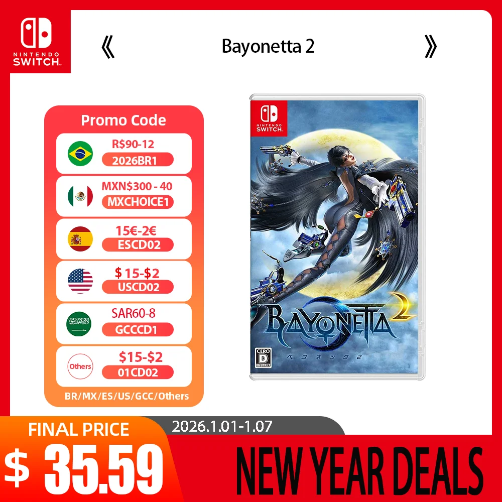 Bayonetta 2 - Nintendo Switch Game Deals - Stander Edition - Games