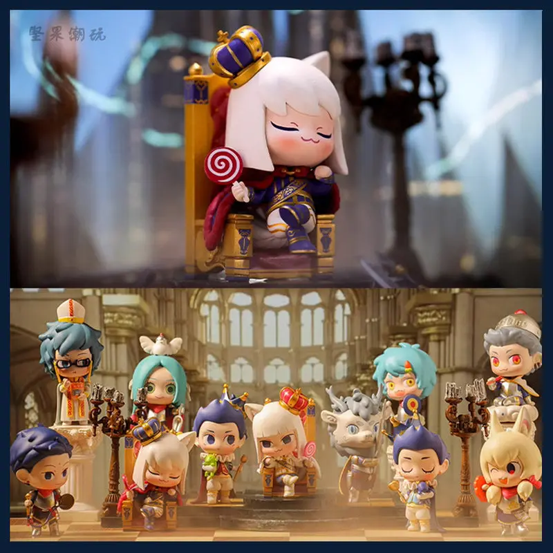 

Коллекционные фигурки Popmart Fei Ren Zai Chess Series Blind Box: Аниме-куклы Нэчжа для декора рабочего стола, для коллекционеров