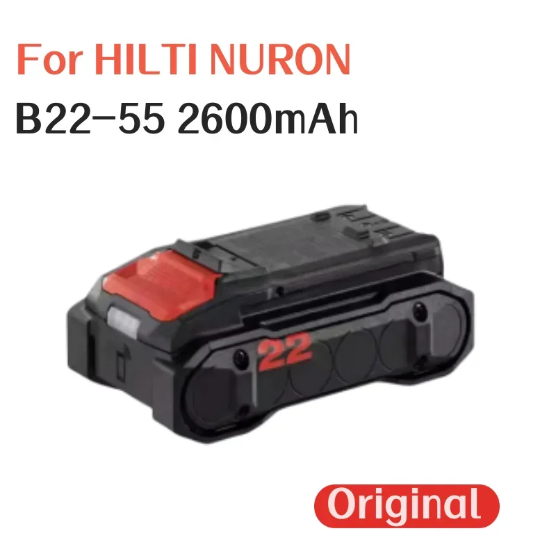 100%Original 5200mAh For HILTI NURON series 22V Battery Electric Hammer Electric Drill Rechargeable Lithium Battery charger