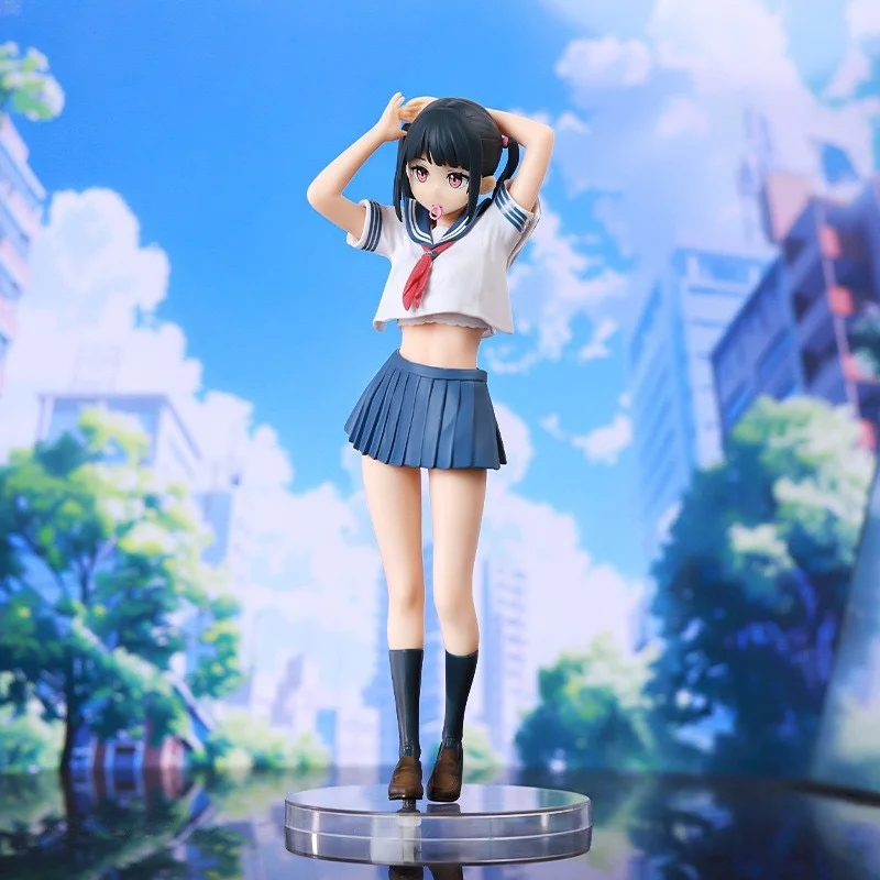 

High-Quali Domestic Sailor Suit Girl Anime Figure Collectible Model Toy Boxed Gift Display Piece Pvc Material Adult Suitable