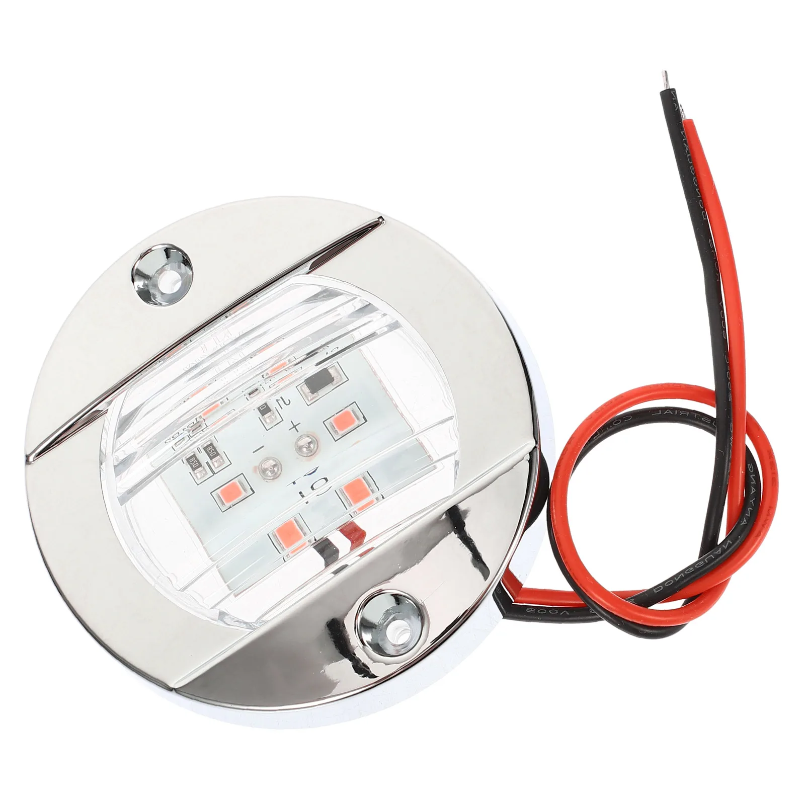 

1Set Red LED Marine Boat Navigation Light Yacht Port Signal Lamp Waterproof Energy Saving Marine Boat Light Side Lights