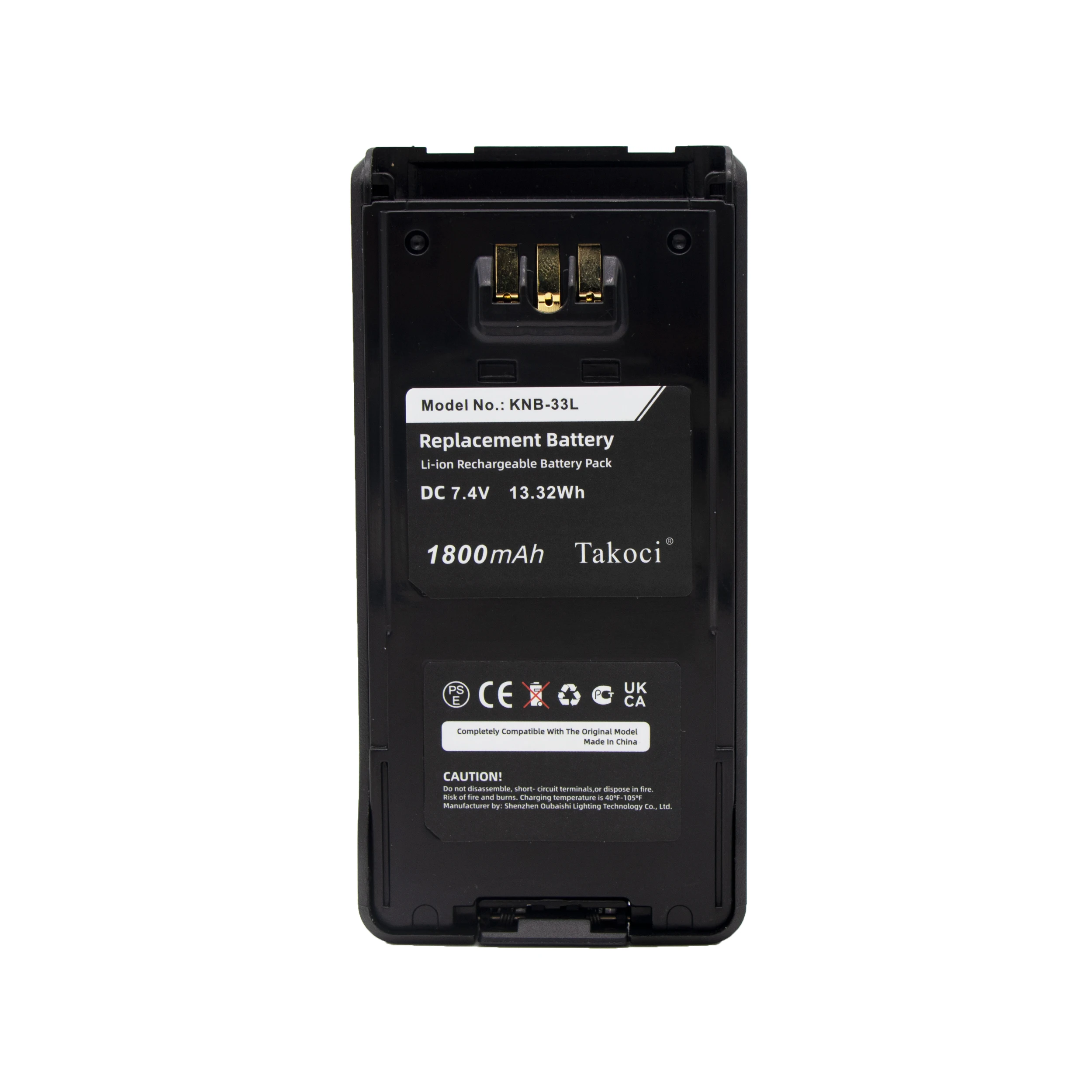 

Replacement Battery 1800mAh for Kenwood,TK-5210, TK-5310, TK-3185, TK-3160, TK-3180K ,TK-5310GK,KNB-33L, KNB-41NC