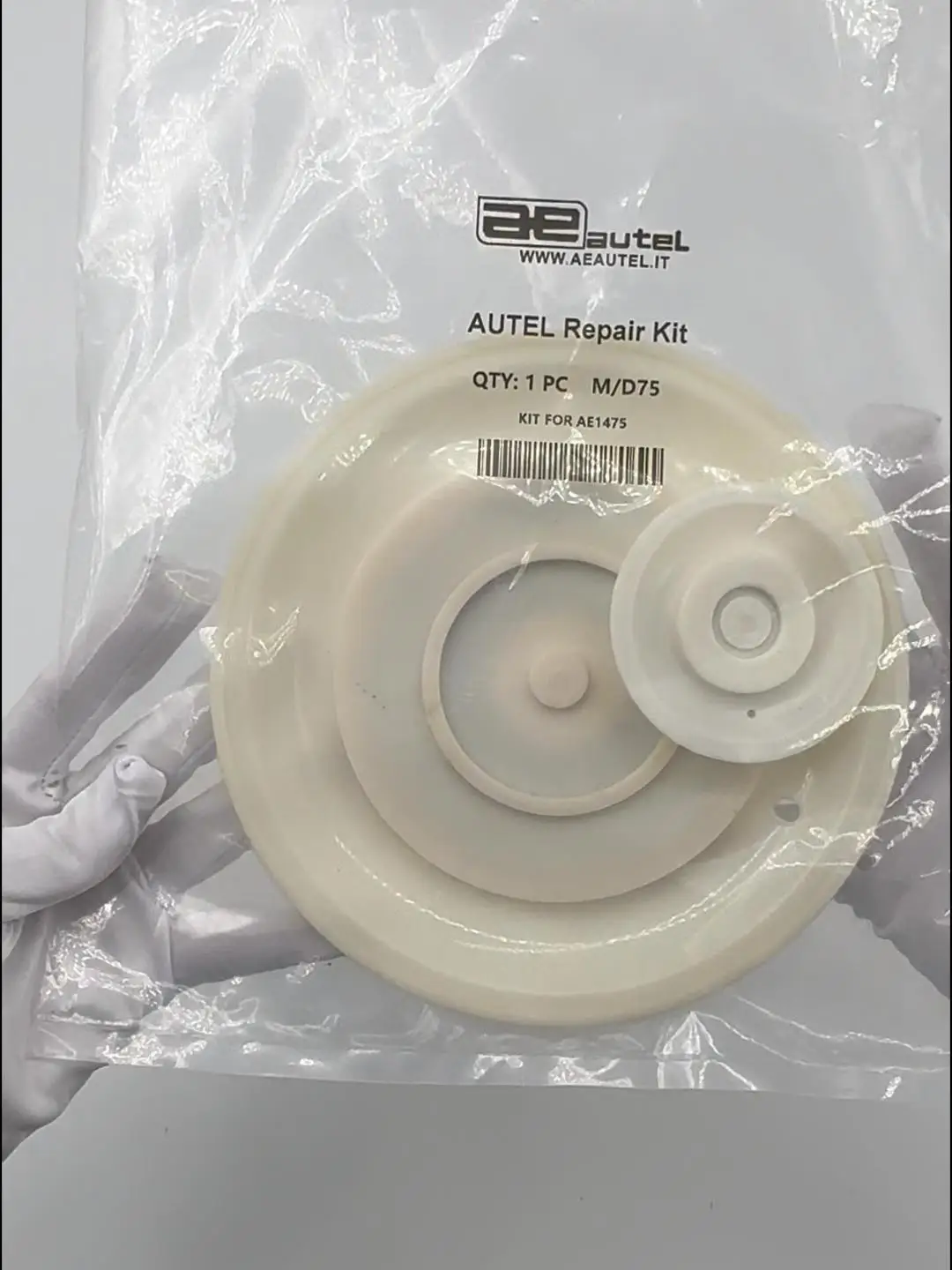 

Autel M/D75 10pc 3-inch AE1475B AE1875B solenoid valve pulse valve diaphragm repair kit