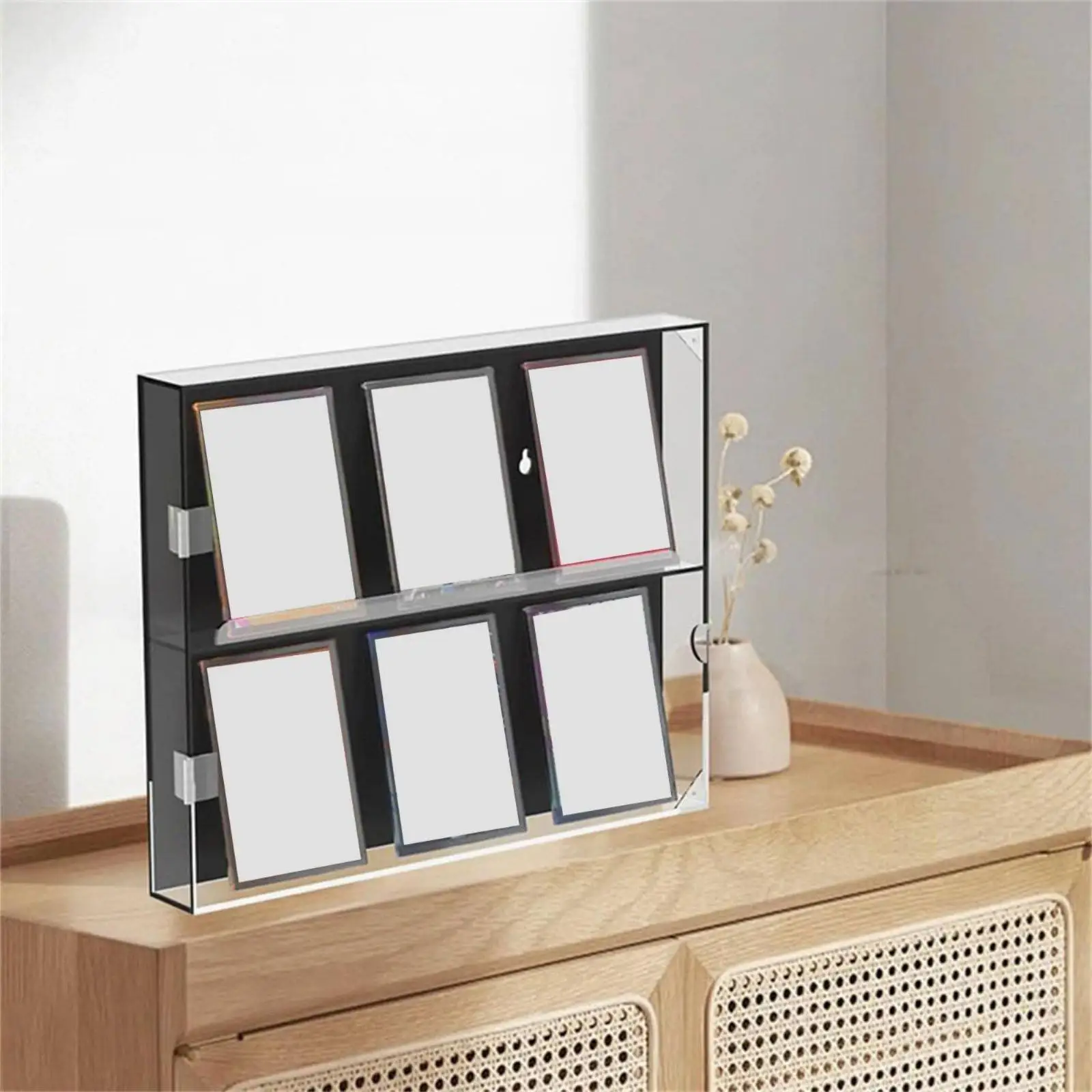 Acrylic Card Holder Dustproof Moisture Protection for Man Cave 3