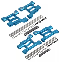 Aluminum Front Suspension /Rear Lower Arms Set for Tamiya 1/10 GF-02 Squash Van WR-02G WR-02CB G6-01 WR-02C GF-01 Part