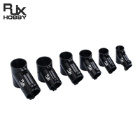 RJXHOBBY Tripod Tilt Tee Joint 20mm Aluminum Alloy Landing Gear Connector Adapt for RC Plant UAV  DIY parts Drone Accessories