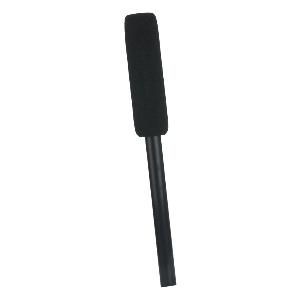 Plastic Headset Microphone Prop Simulation Fake Interview Microphone Model for Presentation Events