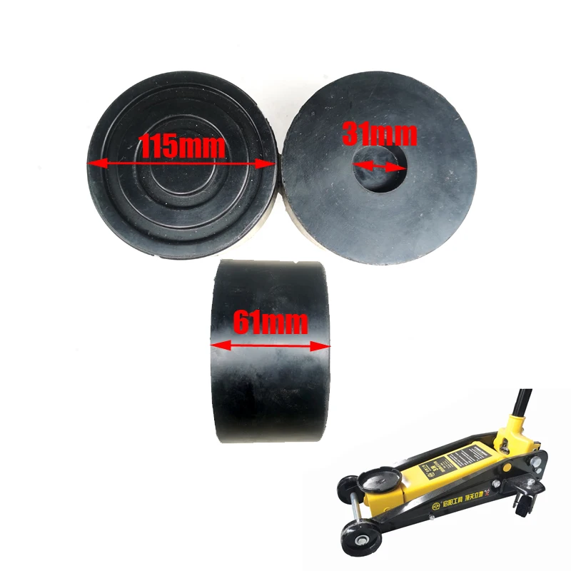 

3T Horizontal Hydraulic Jack Torsion Spring Universal Wheel Pallet Front Wheel - Heavy-Duty Jack Accessories for Industrial Use