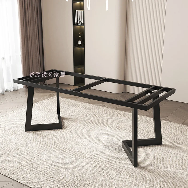 Table leg bracket rectangular marble  foot rock slab table foot stainless steel coffee table
