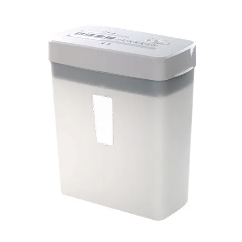 Large 8-sheet Electric CD Credit Card File Shredder with 4-Level Confidentiality for Office Use