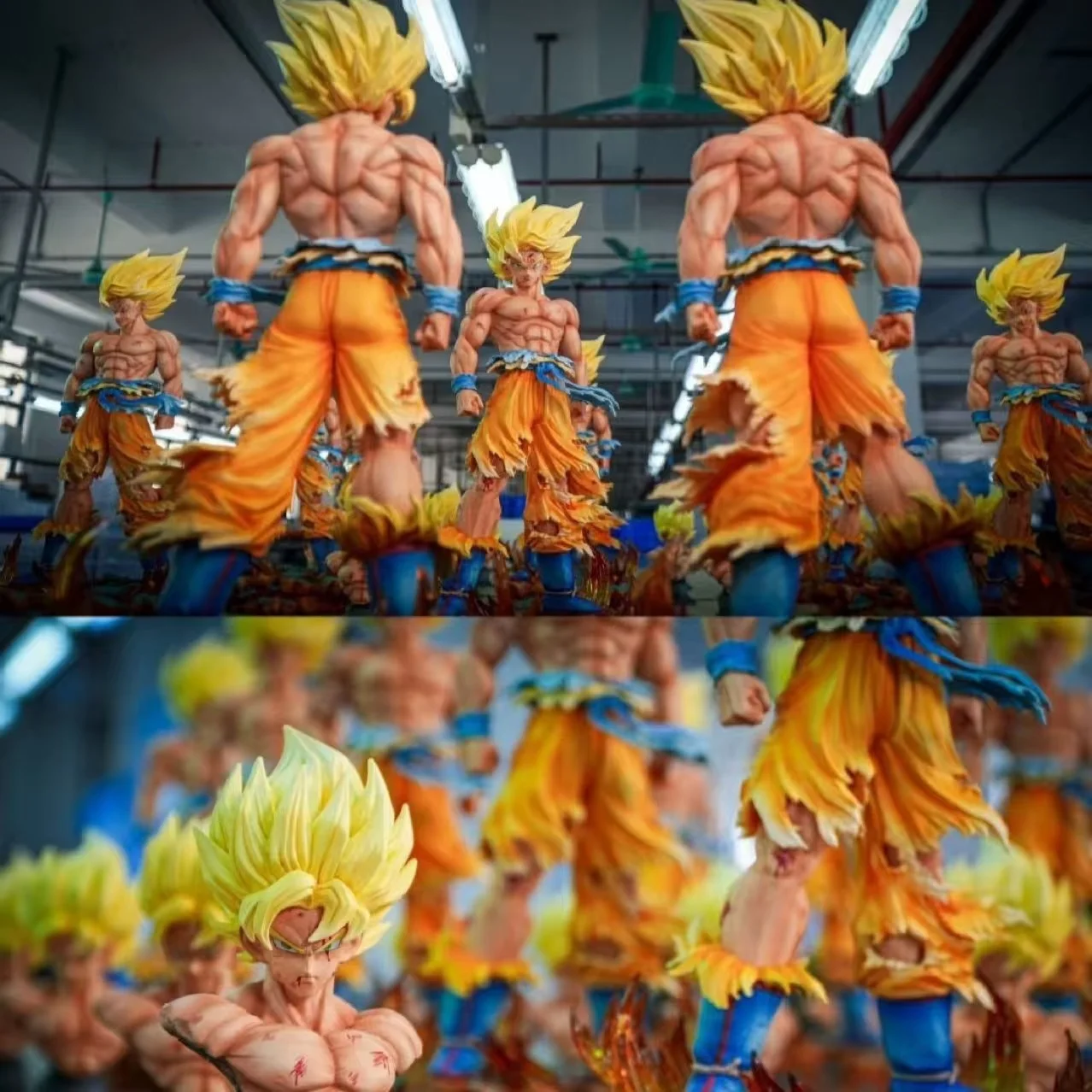 Figura de Dragon Ball Ultra Instinct Goku 2,0, estatua luminosa, juguete coleccionable, figura de acción para fanáticos y niños