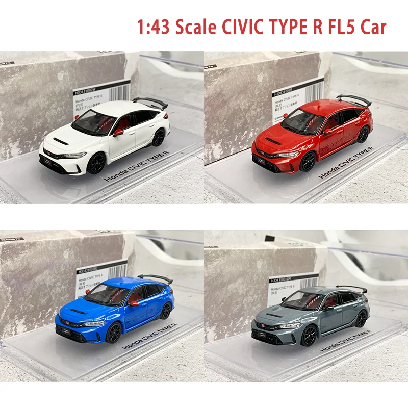 

Diecast 1:43 Scale CIVIC TYPE R FL5 Alloy Vehicle Model Finished Simulation Collection Decoration Gift Display