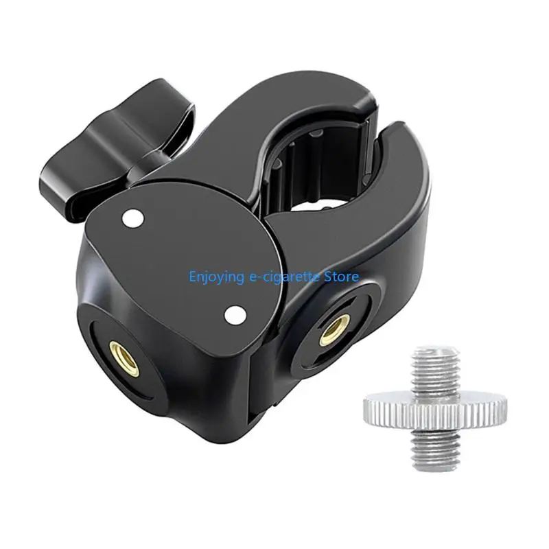 Heavy Duty Adapter Halterung Doppel 1/4 Innengewinde Löcher für Kamera Telefon Stativ Y4QF – Detail 10