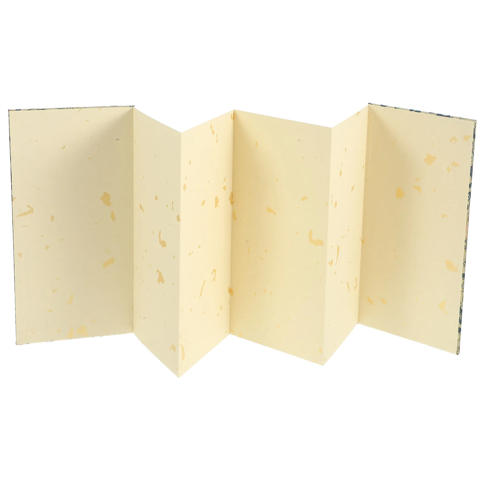 Blank Chinese Calligraphy Paper Book Foldable Painting Art Supplies Vintage Style Writing Practicing Paper Blank Writing Book