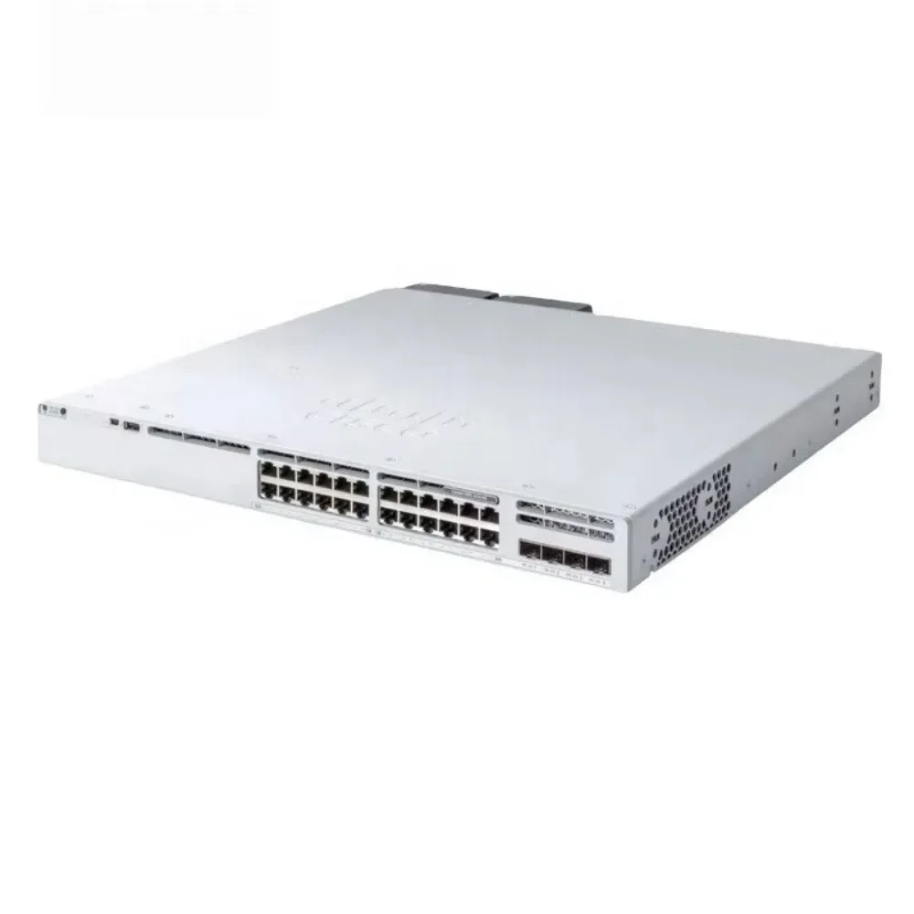 Ciscs Original C9300  Industrial Core Network 3 Layer Ethernet switch with Gigabit 24 Port C9300L-24T-4G-E In stock