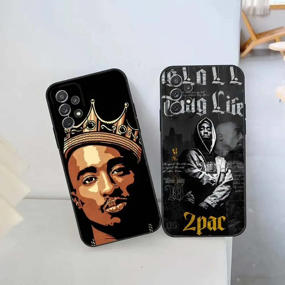 

Rapper 2pac Tupac Phone Case For Samsung S25,S24 Ultra,S20,S30 plus,S22 plus,S23,S30 ultra 5G Silicone Cover