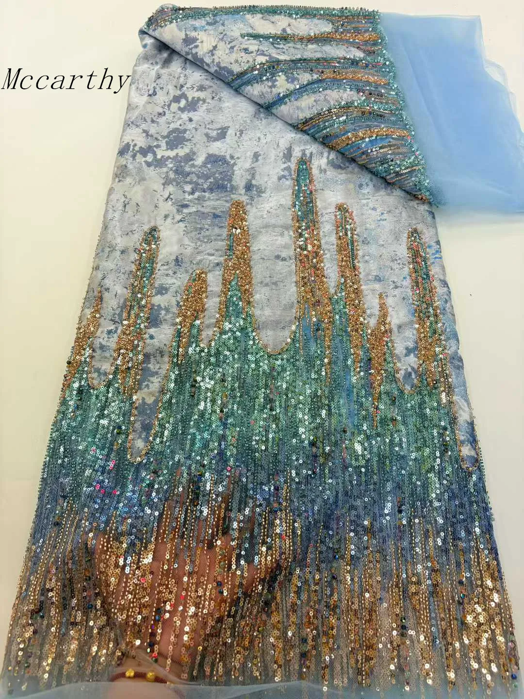 

Африканская кружевная ткань для жениха с бисером, 2021, высокое качество, французская сетчатая кружевная ткань с блестками, нигерийская кружевная ткань для шитья свадебного платья