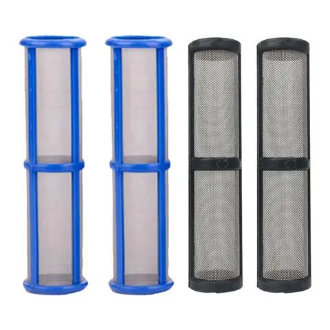 G390, 395, 495 및 595 라텍스 페인트 스프레이 전동 공구 액세서리용 메쉬 에어리스 전기 페인트 분무기 펌프 필터 2팩