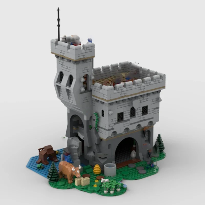 

1154 шт. MOC знаменитый фильм и телевизор, морской ресторан, модель кабины, сборка, строительные блоки, игрушка, детский подарок на день рождения