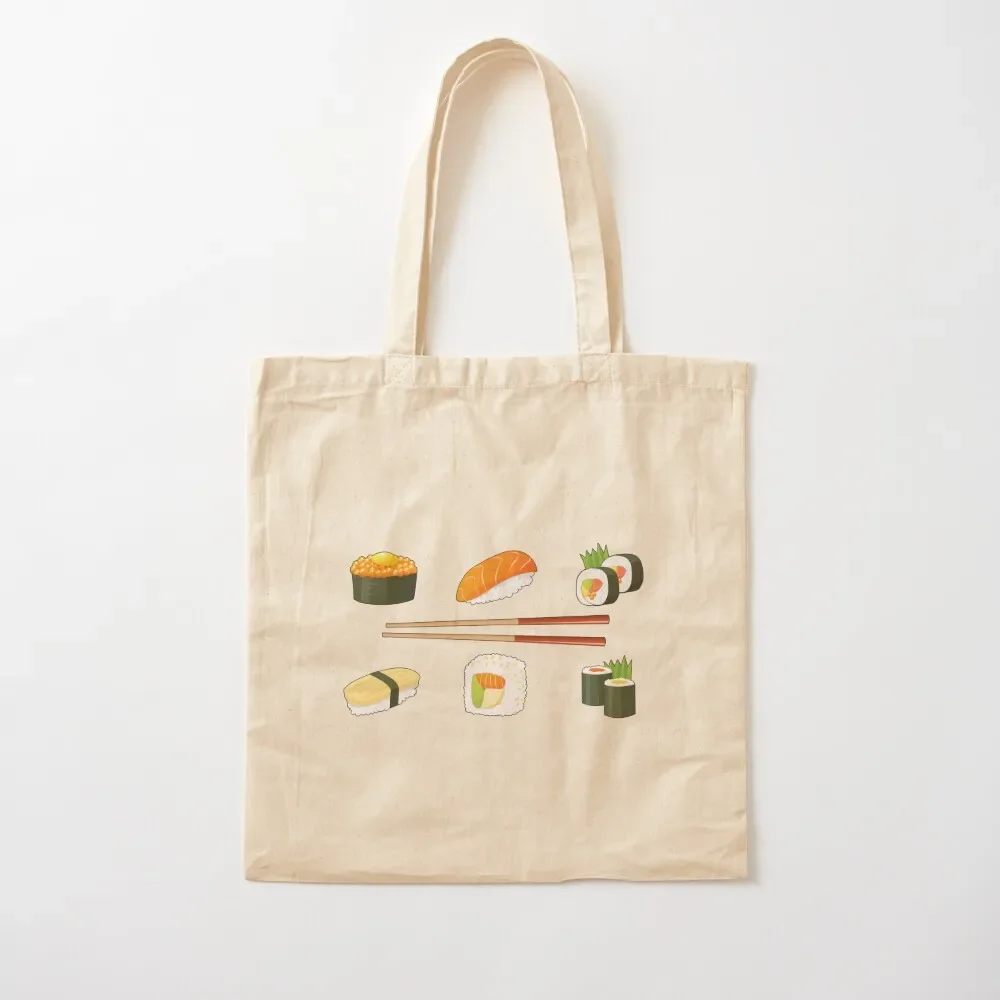 

Sushi Lover's Paradise: Unique and Creative Sushi Designs for T-Shirts and Stickers, I love Sushi - New Stickers 2020 - Tote Bag