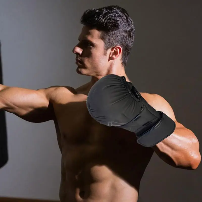 

Мужские боксерские перчатки для спарринга, боксерские перчатки, регулируемые мягкие перчатки, оборудование, профессиональное оборудование для тренажерного зала в помещении, на открытом воздухе, домашний фитнес