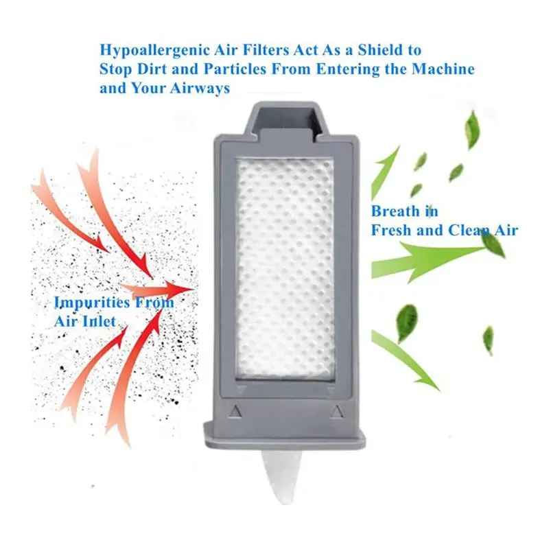 24 Pack Disposable/Reusable Premium CPAP Filters For Philips Respironics Dream Station 2 CPAP-A54Q