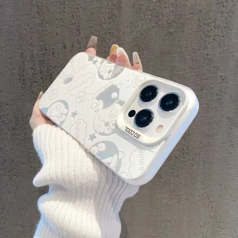 عبقور الحالات الهاتف آيفون 16 15 14 13 12 برو ماكس قذائف الزخرفية الكرتون الغطاء الواقي آيفون 14 15 16 زائد #5