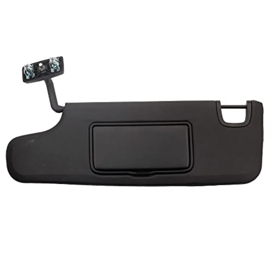 

Black Left Driver Side Sun Visor Compatible with Jeep Wrangler JK 2007-2018 Replaces# 6CJ07DX9AA