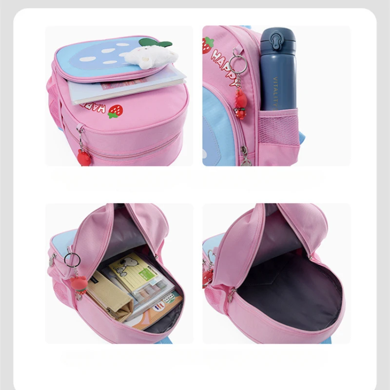 Wholesale  Cute Cartoon Children's Bookbag, Kindergarten Schoolbag, 4-8 Year Old Baby Backpack  Preschool Bag for Toddlers