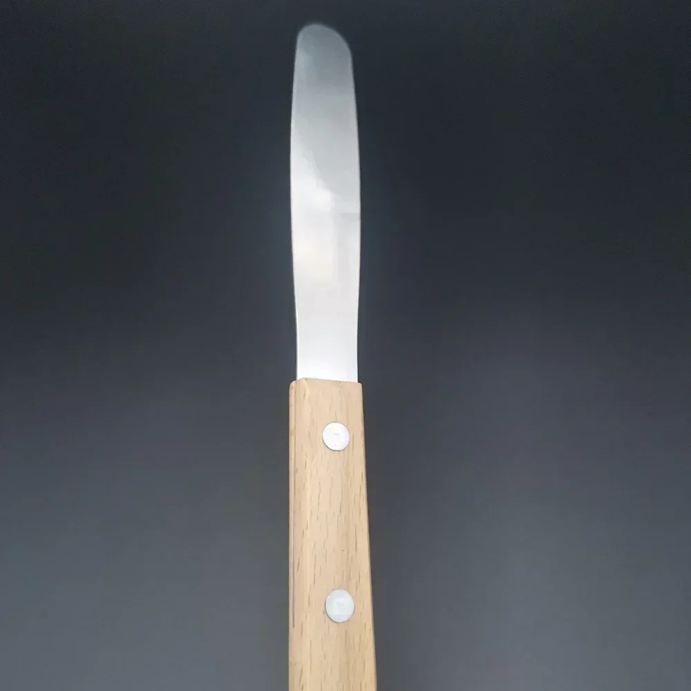 

1PCS Dental Material Wood Handle Plaster Knife For Stirring And Palette Knife
