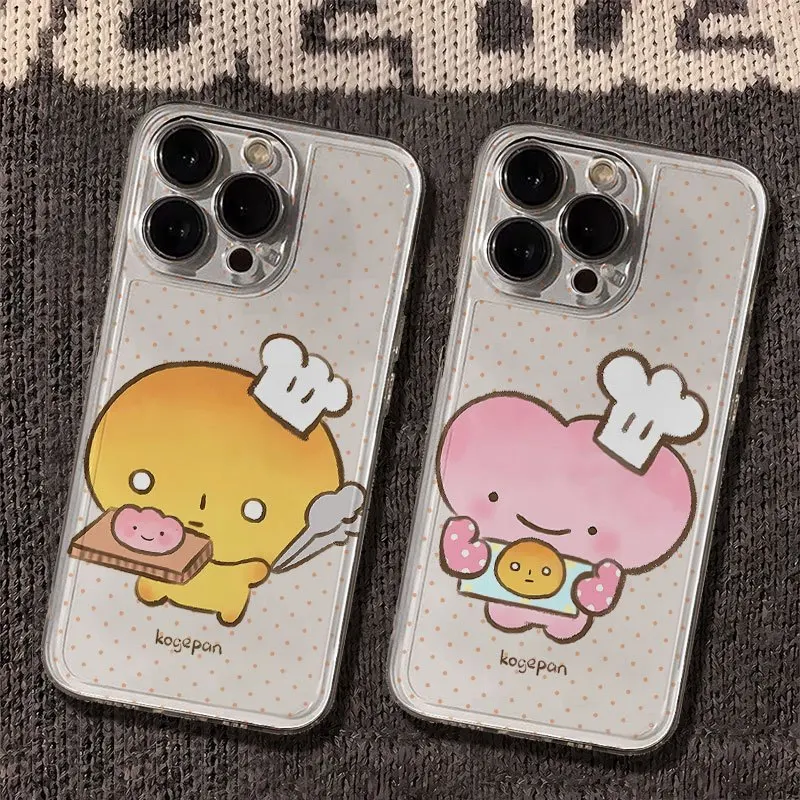 Chef Grilled Bread Phone Case For iPhone 17 16 15 14 13 12 11 Pro Max 17 Air Mini XSMax XS XR X 7 8 Plus Kawaii Soft Back Cover
