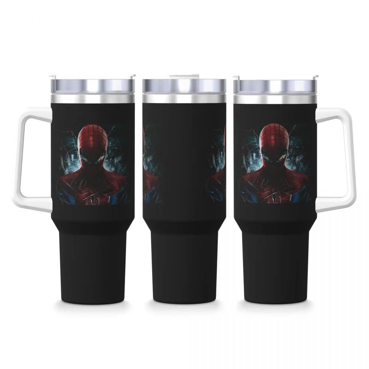 

Stainless Steel Tumbler Spider-Man American Comic Thermal Mug Spider Man Keep Heat Cold and Hot Car Mugs Printed Water Bottle