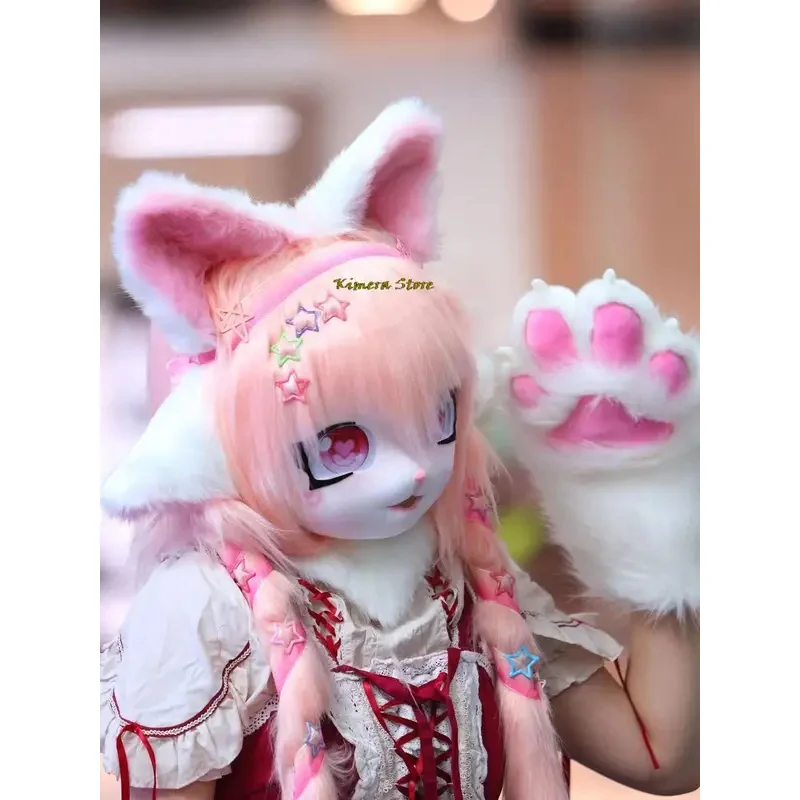 

Fursuit Kigurumi Headsets Furry Cosplay Costumes Rubbit Doll Cat costumes Animal Heads Wearable Kig Headsets Animal Costumes