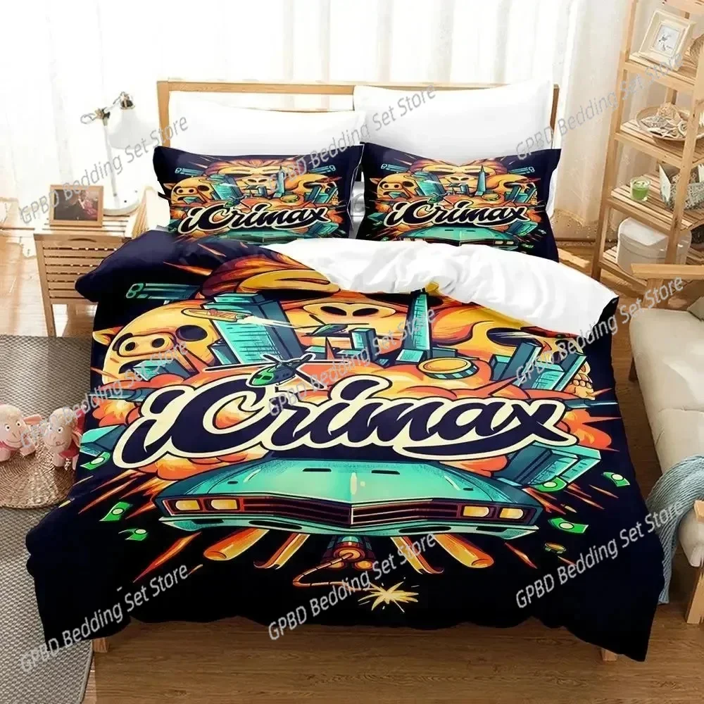 

New 3D Print iCrimax Bedding Set For Bedroom Soft Modern Bedspreads Comefortable Kids Duvet Cover Quilt Cover And Pillowcase