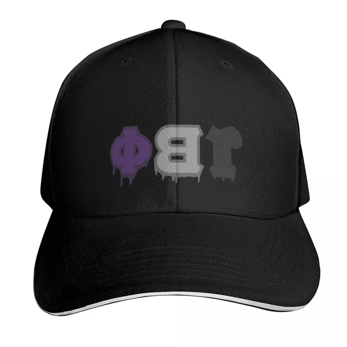 

Phi Buda Ruda Drippy Letters Baseball Cap birthday foam party Hat fashionable derby hat Ladies Men's